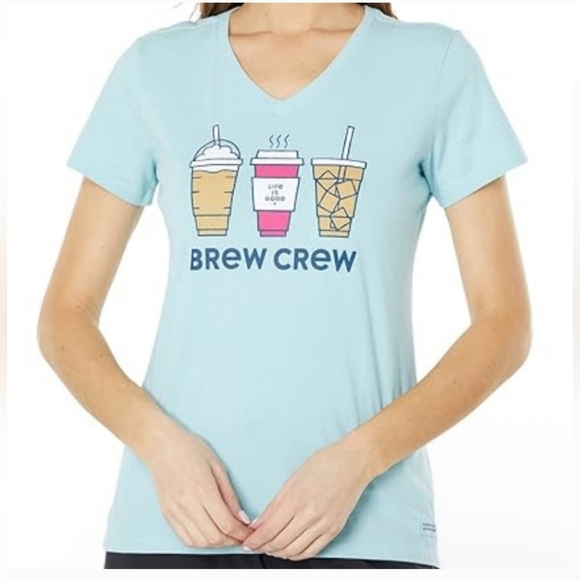 Life Is Good Crusher T-shirt Size Large - Picture 1 of 5